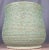 Large scale pottery planter with a first-rate volcanic crater glaze in green. This is not marked, not signed. Vintage find...