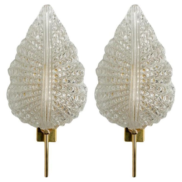 Large Wall Sconces in the style of Barovier & Toso, Italy, 1960s, Set of 2 For Sale - Image 18 of 18