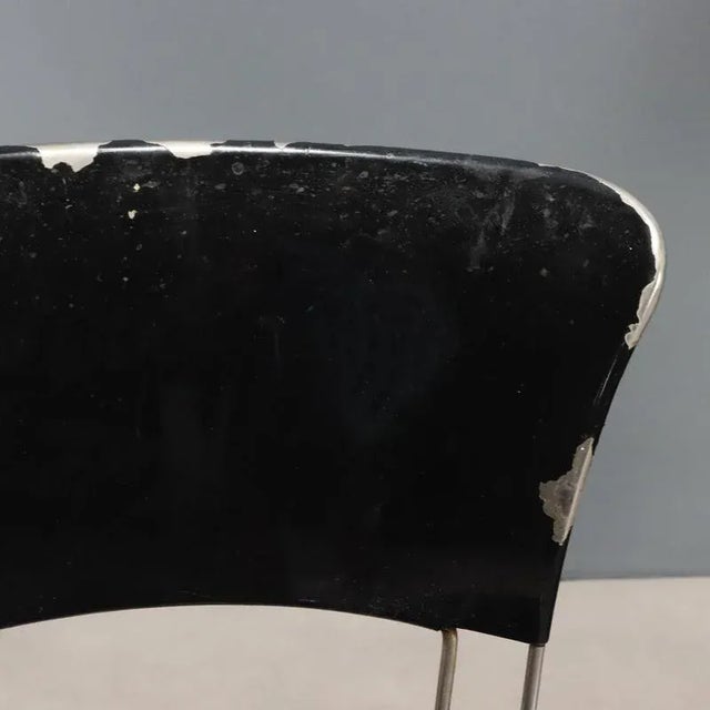 Ibisco Chairs attributed to Giuseppe Raimondi for Molteni, Set of 3 For Sale - Image 9 of 14