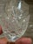 Mid 20th Century Fan & Diamond Cut Crystal Cordial / Dessert Wine Glasses - Set of 3 For Sale - Image 10 of 12