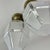 Art Deco Frosted Glass and Burnished Brass Flush Mounts, Austria, 1920s, Set of 2 For Sale - Image 13 of 16