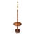 1940s French Floor Table Lamp, Solid Maple, Barley Twist. For Sale