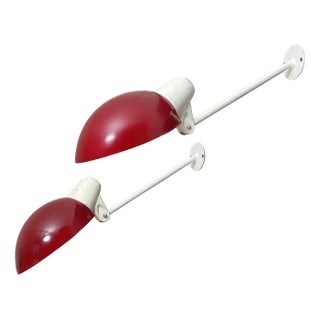 Vintage Wall Lamps, 1950s, Set of 2 For Sale