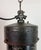 1950s Large Industrial Black Factory Pendant Lamp with Cast Iron Top from Elektrosvit, 1950s For Sale - Image 5 of 18
