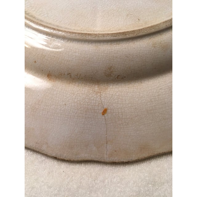 Mid 19th Century Antique Chinese Polychrome Plate For Sale - Image 5 of 6