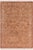 Shabby Chic Floral 1990's Brown/Beige Wool Rug - 4'7'' X 6'11'' For Sale - Image 9 of 9