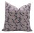 Fabdivine Handcrafted Pillow Cover 18x18 Inch Floral Design- Kamal Dutta For Sale