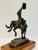 1990s Vintage Wally Shoop American Western Cowboy & Bucking Bronco Horse Bronze Sculpture For Sale - Image 5 of 10