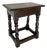 18th Century English Oak Joint Stool For Sale