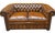 English Chesterfield Sofa of Tufted Leather For Sale - Image 14 of 16