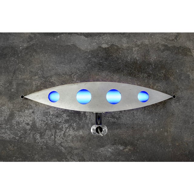 Vintage Wall Lamps, 1980s, Set of 2 For Sale - Image 4 of 6