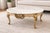 Wood 1960s French Provincial Marble Coffee Table For Sale - Image 7 of 7