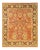 Orange Mogul, One-of-a-Kind Hand-Knotted Area Rug in Orange, 7' 10" x 9' 8" For Sale - Image 8 of 8