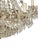 Quenn Mary Chandelier with Glass and Crystal Pendants For Sale - Image 5 of 6