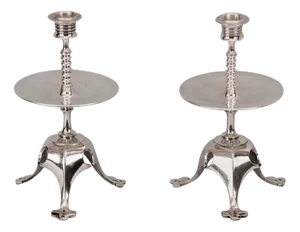 Candleholders, 1890, Set of 2