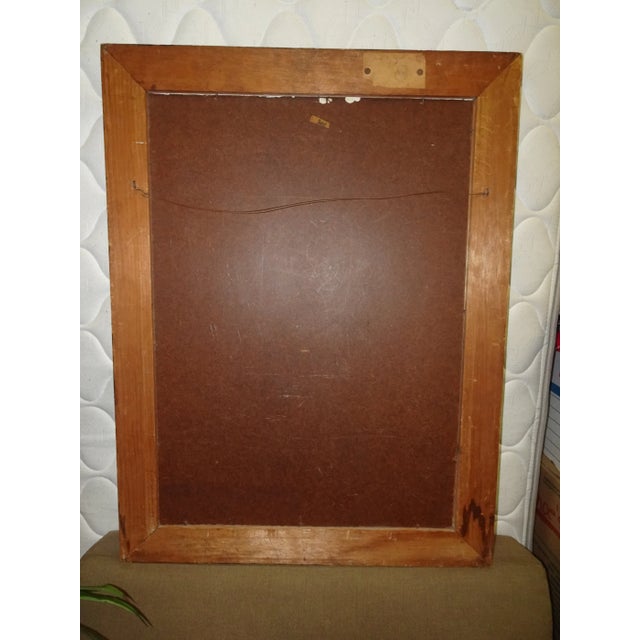 Mid 20th Century Cubist Oil Painting of a Nun with Candle, Framed For Sale - Image 12 of 13