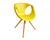 An "Up" chair designed by the German designer Martin Ballendat (born 1958) for Tonon. Made in Italy, this chair has a...