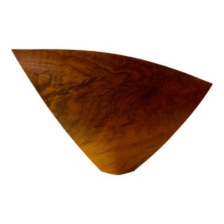 Spanish Cedar Vase, Schleeh Design, Montreal For Sale