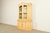 French Karges Style French Regency Louis XVI Cream Lacquered and Gold Gilt Breakfront Bookcase Cabinet, Circa 1960s For Sale - Image 3 of 14