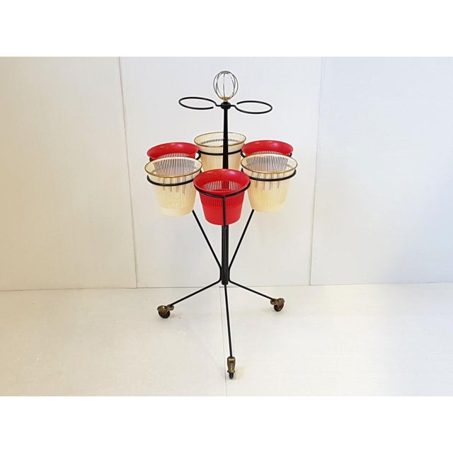 Vintage Plant Stand, 1950s For Sale - Image 10 of 10