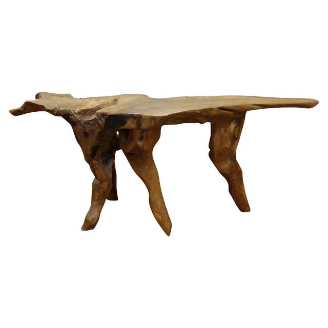 Natural Sculptural Root Table For Sale - Image 12 of 12