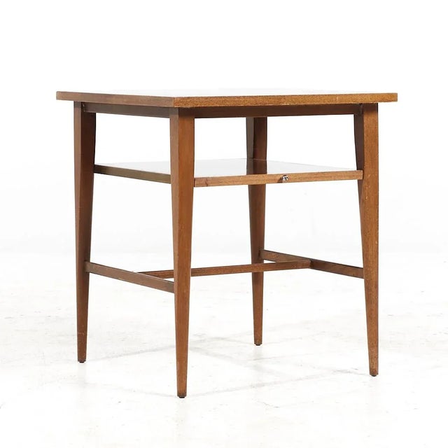 Paul McCobb for Calvin Mid Century Side Table Nightstands - Pair For Sale In Chicago - Image 6 of 12