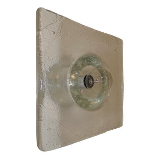 Bulicante Glass Wall Lamp by Albano Poli for Poliarte Verona, Italy, 1960s, Set of 3 For Sale