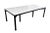 Custom Metal and Carrara Marble Dining Table For Sale - Image 12 of 12