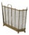 Antique Brass Fire Guard Screen, 1880 For Sale
