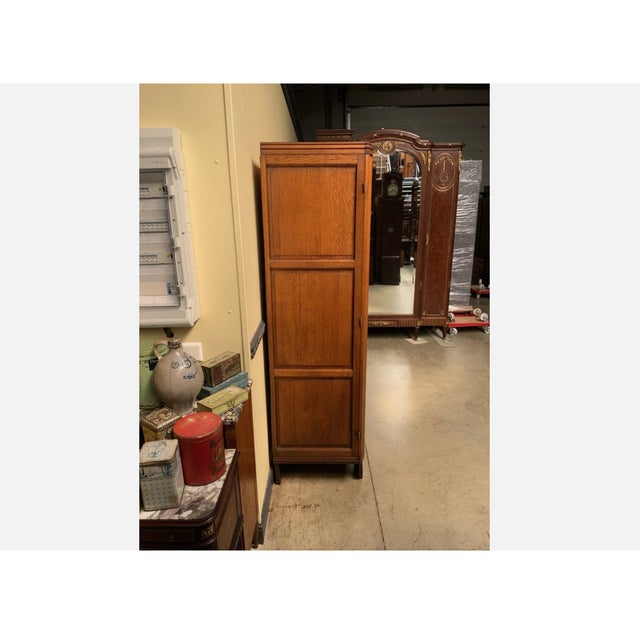 Vintage Art Deco Wardrobe, 1930 For Sale - Image 10 of 11
