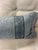 Textured Gray Bolster Pillow For Sale - Image 12 of 12