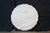 White Mid Century Italian Marble Scalloped Pedestal Side Table Sculpture Stand For Sale - Image 8 of 16