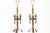 Mid-20th Century Golden Wrought Iron Tripod Table Lamps by Ferro Art, Set of 2 For Sale - Image 16 of 16