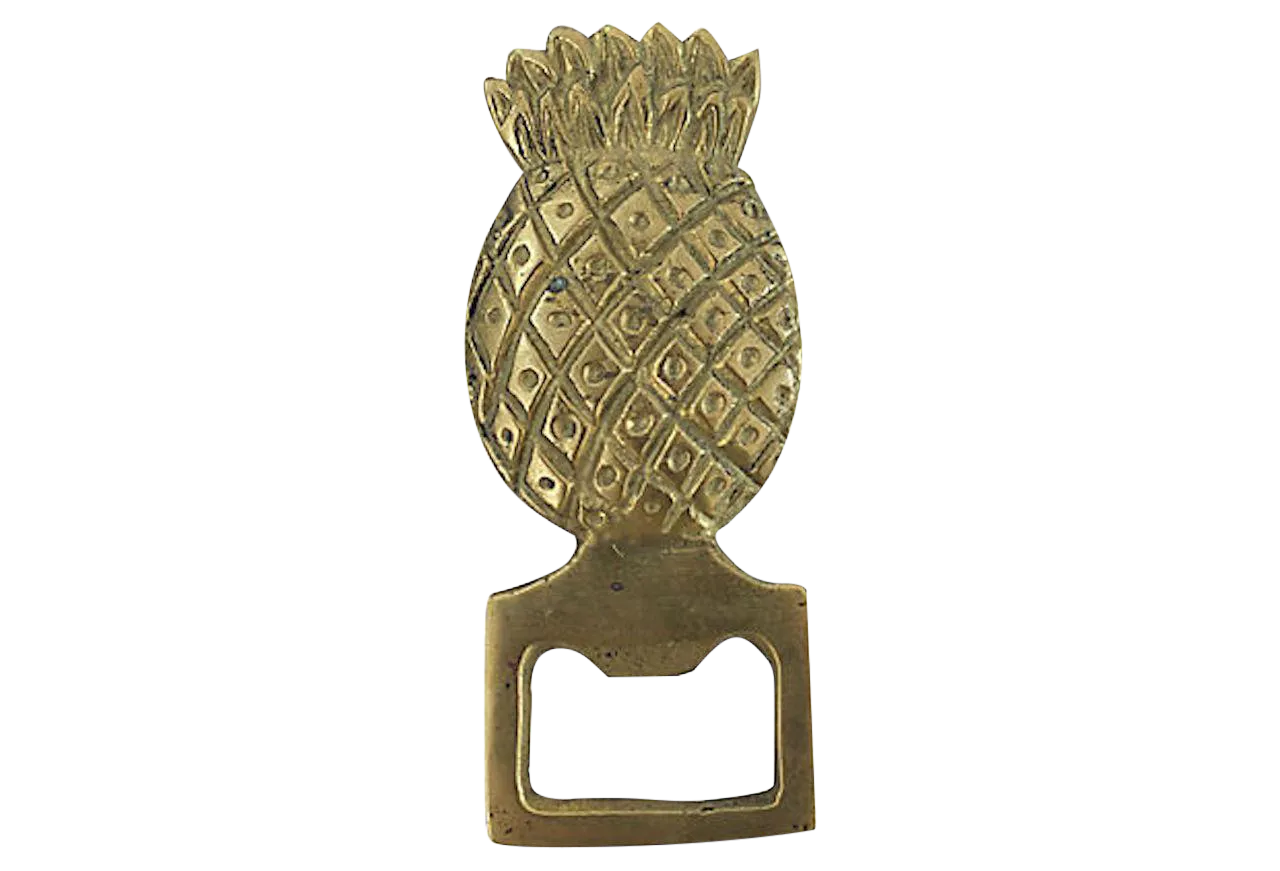 Vintage Pineapple Bottle Opener
