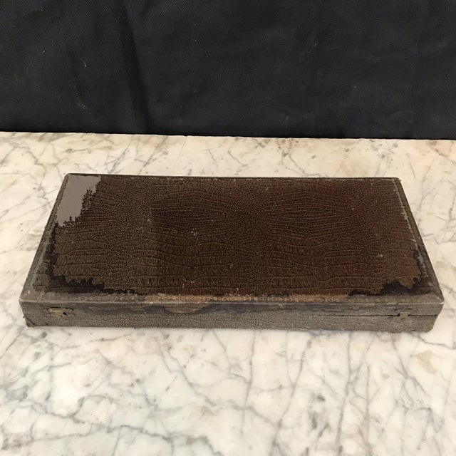 French Antique Mother of Pearl Dessert - Set of 24 For Sale - Image 12 of 12