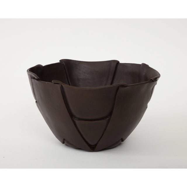 1970'sMid-Century Modern Studio Made Pottery Bowl For Sale - Image 4 of 8