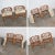 Vintage Chinese Chippendale Rattan Rolling Accent Chairs by Henry Link for Wicker - A Pair For Sale - Image 11 of 13