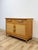 Vintage Coastal Wicker Rattan Blonde Buffet Natural Wood Two Drawer Cabinet For Sale - Image 4 of 18