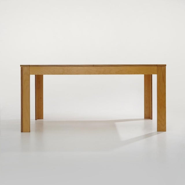 1970s Maple Table with Extendable Top, 1970s For Sale - Image 5 of 15