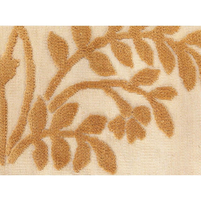Contemporary Handmade Wool Rug in Brown and Orange by Doris Leslie Blau For Sale In New York - Image 6 of 9