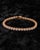 Modern 10k Rose Gold 20-1/2 CTTW Lab-Grown Diamond Tennis Bracelet, 8 In For Sale - Image 3 of 6