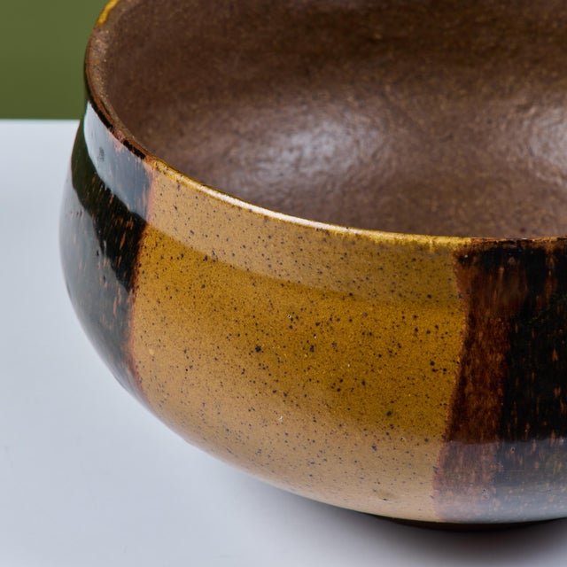 David Cressey Flame-Glaze Planter for Architectural Pottery For Sale - Image 11 of 15