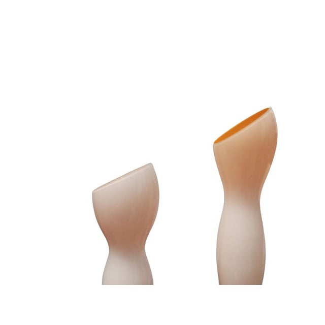Vases from Barovier & Toso B.A.G. (Bohemia Art Glass), 1990s, Set of 2 For Sale - Image 13 of 15