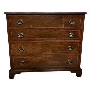English Four Drawer Chest of Drawers or Commode, 19th Century For Sale