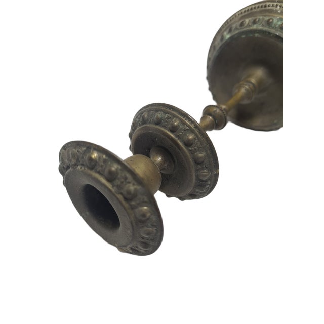 Biedermeier Silver Candleholder, Austro-Hungarian Empire, 1890s For Sale - Image 6 of 10