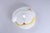 Mid-Century Modern Glass Colored Dish Ceiling Lamp, 1950s For Sale - Image 3 of 15