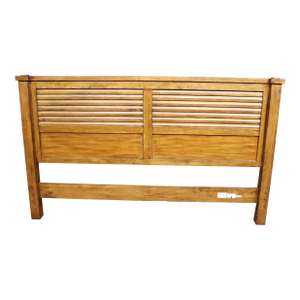 Ethan Allen Contemporary King Cherry Headboard