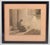 Peter Ilsted (1861–1933) “Girl by Column”. Mezzotint. Atmospheric exterior scene depicting a young girl by a column —...