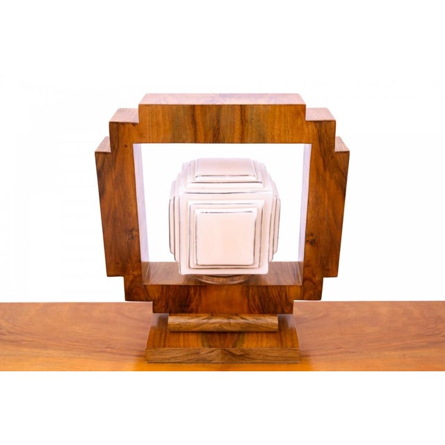 Art Deco Table Lamp, Poland, 1950s For Sale - Image 3 of 8