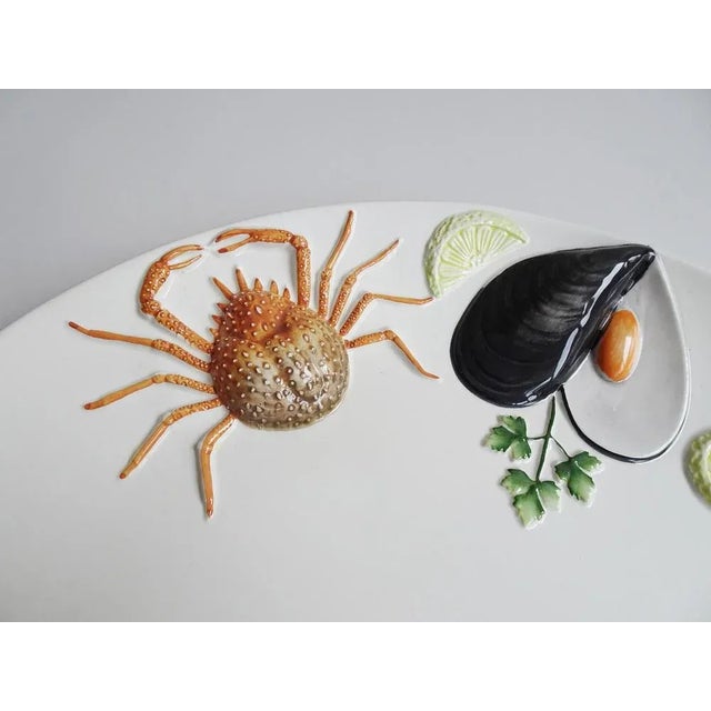 1970s Large Fish Plate, Italy, 1970s For Sale - Image 5 of 11